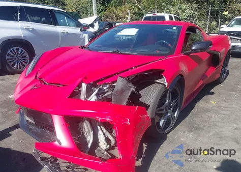 2021 Chevrolet Corvette Stingray Rwd 2Lt z USA, uszkodzony, nr VIN 1G1YB2D40M5107007